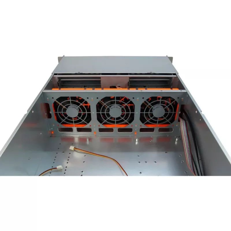 Inter-Tech IPC 4U-4416 Rackversion extended ATX / SSI EEB Melns
