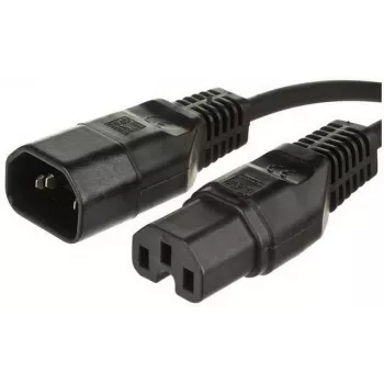 Microconnect PE011410 strāvas kabelis melns 1 m C14 savienotājs C15 savienotājs