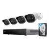 NVR drošības ierakstītājs Eufy E40 — 8 kanālu 4K ieeja, 2 TB HDD (paplašināms līdz 16 TB), Melns/Pelēks/Balts