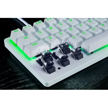 Razer RZ03-04990100-R3M1 tastatūra spēlēm, USB, QWERTY UK International, balta