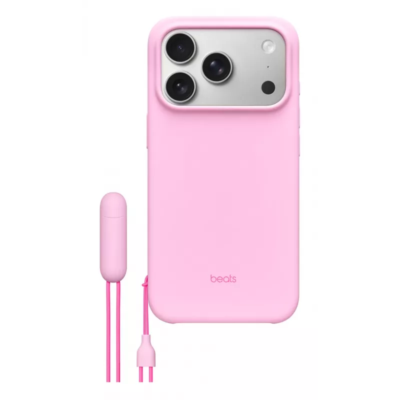 Kickstand vāciņš Apple Beats iPhone 17 Pro MagSafe Camera Control Pink