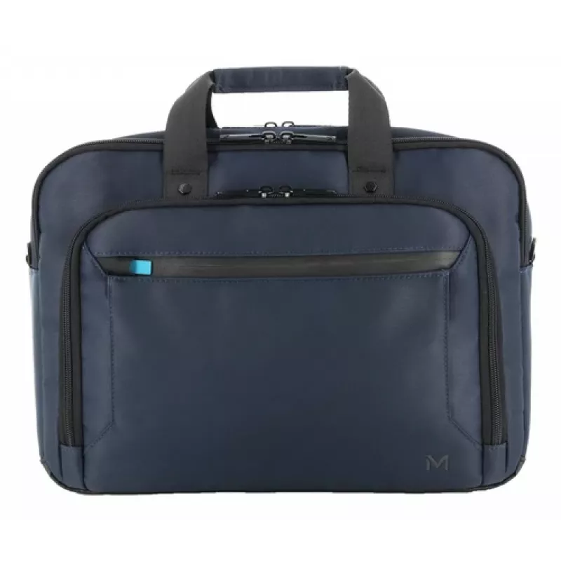 Mobilis Executive 4 Twice - piezīmjdatora soma - augšpusē pildāma, 40 % pārstrādāta materiāla īpatsvars - 35.6 cm - 11 - 14 - tumši zila, melna (005040)