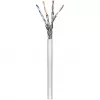 Wentronic Goobay CAT 6 tīkla kabelis, S/FTP (PiMF), pelēks, 305 m - CCA vara maisījums, AWG 23/1 (viendzīslas), PVC (95696)