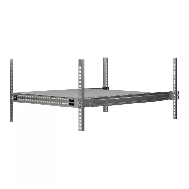 Ubiquiti ECS-48-POE (2150W) ENTERPRISE-GRADE 48-PORT, Layer 3 Etherlighting POE+++ slēdzis, 10 GbE RJ45, 25G SFP28