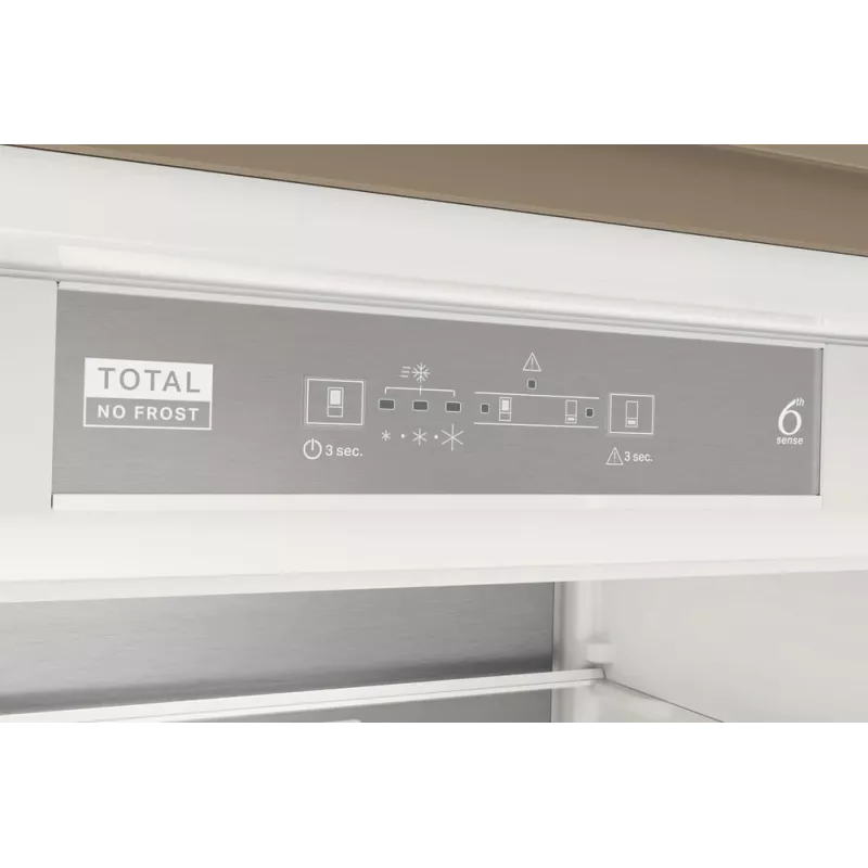 WHIRLPOOL Iebūvējamais ledusskapis WH SP70 T121, Platums 69 cm, Augstums 193,5 cm, Energoefektivitātes klase E, No Frost