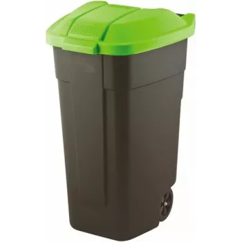 Curver 214125 atkritumu tvertne 110 L taisnstūra plastmasas melna, zaļa