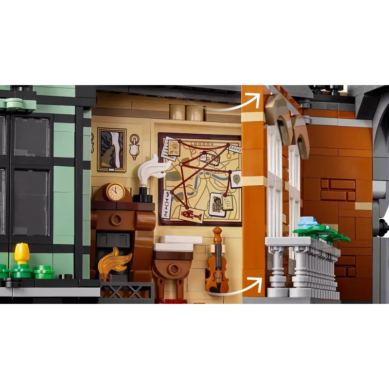 LEGO ICONS 10351 Sherlock Holmes: Book nook