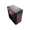 GEMBIRD CCC-FORNAX-950R Gaming dizains PC korpuss 3 x 12 cm ventilatori sarkans