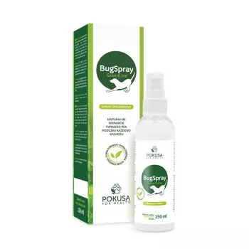 POKUSA GreenLine BugSpray - pastaigu aerosols suņiem - 150 ml