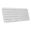 Bezvadu tastatūra Tellur TLL491241 Mini Balta — kompakts izkārtojums, bezvadu savienojums