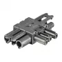 Bachmann Multiplier, GST18 - adapteris strāvas savienotājam - 3 kontaktu (M)
