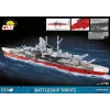 Konstruktors Cobi kaujas kuģis Tirpitz modelis ar 593 detaļām, mēroga un displeja funkcijas