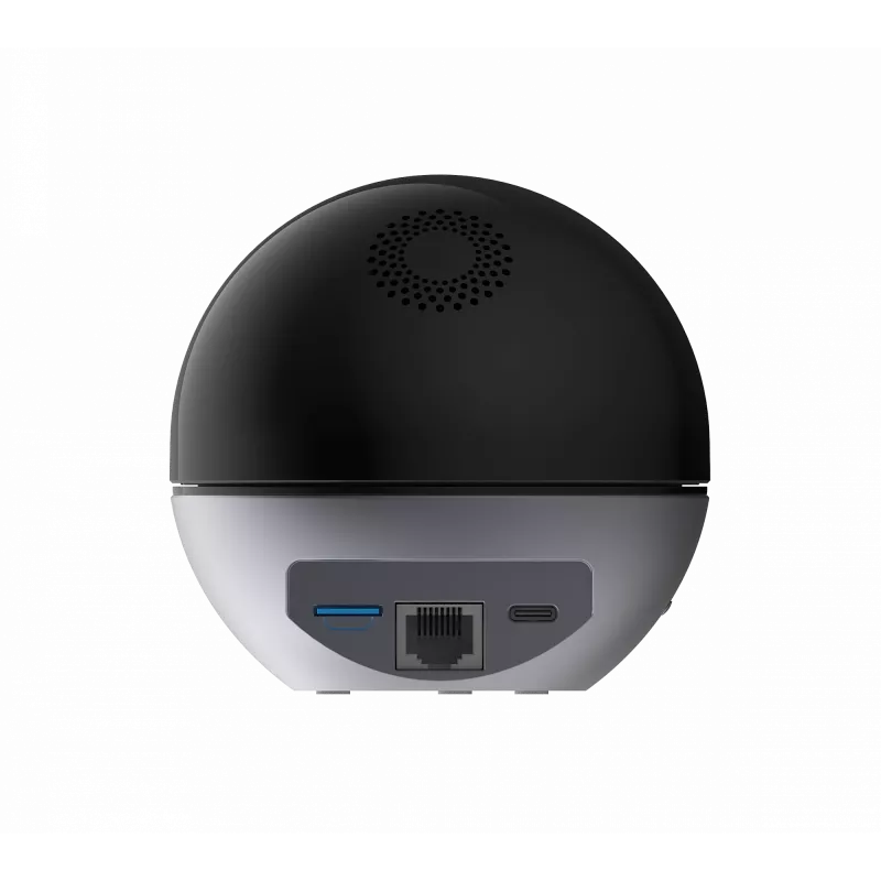 Iekštelpu IP drošības kamera EZVIZ CS-E6 — 2880×1620, 25 fps, Wi‑Fi, galda stiprinājums, nakts redzamība 10 m