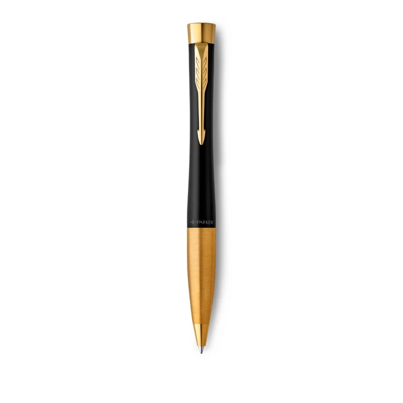 Parker Urban Twist Muted Black lodīšu pildspalva, vidēja, zila tinte