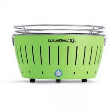 Barbecue LotusGrill G435 U GR āra katla tipa kokogļu grils zaļš