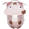 Bērnu mugursoma Affenzahn Little Friend Tonie Pig rozā/brūna – maza bērnu dienas soma