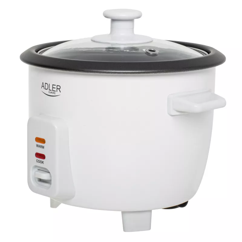 Adler AD 6418 Rīsu plīts Melna, Nerūsējošais tērauds 1000 W