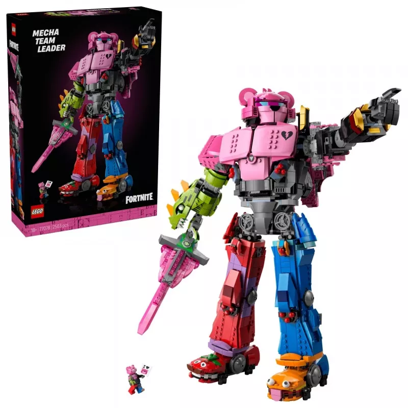 LEGO būvkomplekts Team Leader Mechs 77078 — Fortnite, 2503 gab., 1 minifigūra, 450 mm meha augstums
