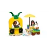 Konstrukciju rotaļlieta LEGO Friends komplekts 42658 Baseina ballīte ar vienradzi un flamingo, tēli un aksesuāri