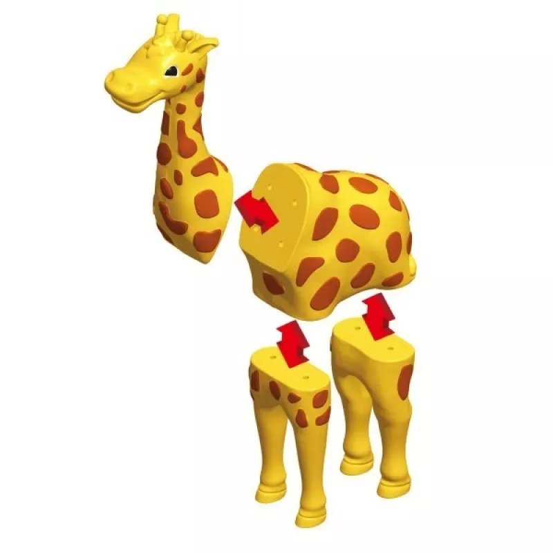 Animal Popular Playthings Magnetic Mix or Match Animals Daudzkrāsains