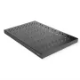 Rack shelf ROLINE 19-inch 1U adjustable 700mm 50kg Melns