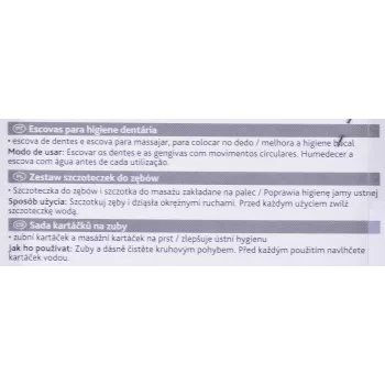 Pirkstu zobu birste mājdzīvniekiem Trixie 2550 — tehnopolimērs, 60 mm augstums, iepakojumā 2 gab., kaķiem un suņiem