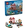 LEGO CITY 60422 Ostas piestātne ar kravas kuģi