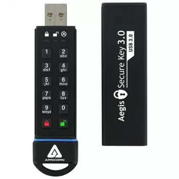 Apricorn Aegis Secure Key 3.0 — USB zibatmiņa