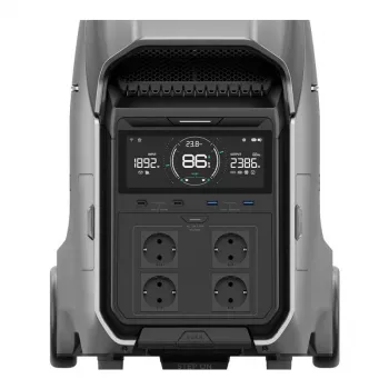 EcoFlow DELTA Pro 3 pārnēsājama elektrostacija Litija dzelzs fosfāts (LiFePO4) 4000 W 51.5 kg