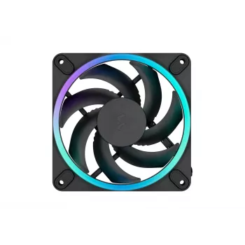 Fractal Design Momentum 12 RGB 120mm ARGB korpusa ventilators - melns