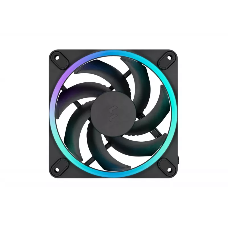Fractal Design Momentum 12 RGB 120mm ARGB korpusa ventilators - melns