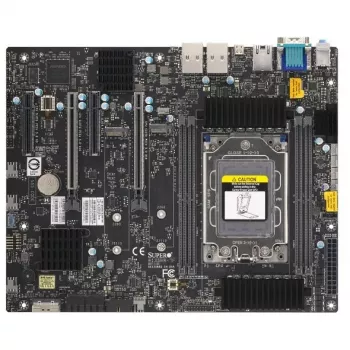 Mātesplate Supermicro MBD-H13SRA-F TRX50 ligzda sTR5 ATX DDR5 4×DIMM 96GB ECC M.2 SATA III 2×GbE IPMI