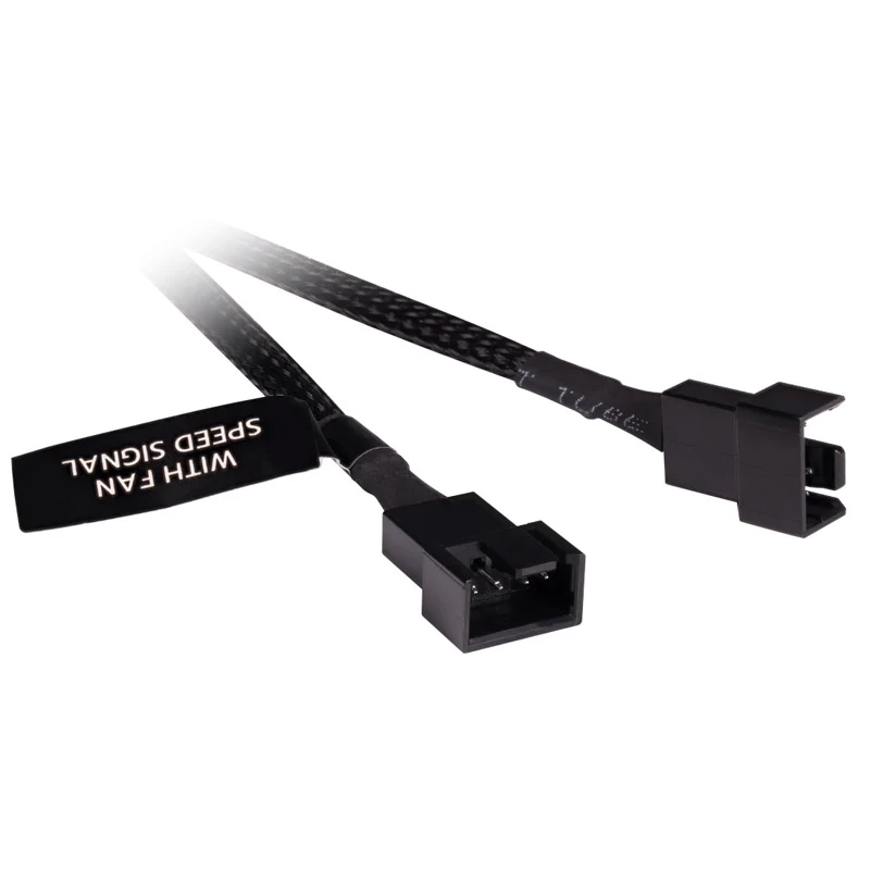 RGB sadalītāja kabelis Alphacool 18676 melns, plastmasa, 150 mm