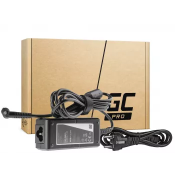 Strāvas adapteris zaļa Cell AD61P iekštelpu 45 W, 19 V 2,37 A, melns, 1,2 m kabelis