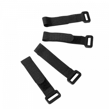 Kabeļu saites LOGILINK KAB0056 Neilons 150 mm Melna, 10 gab. iepakojumā