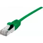 Tīkla kabelis Dexlan 858716 1m Cat6a S/FTP zaļš