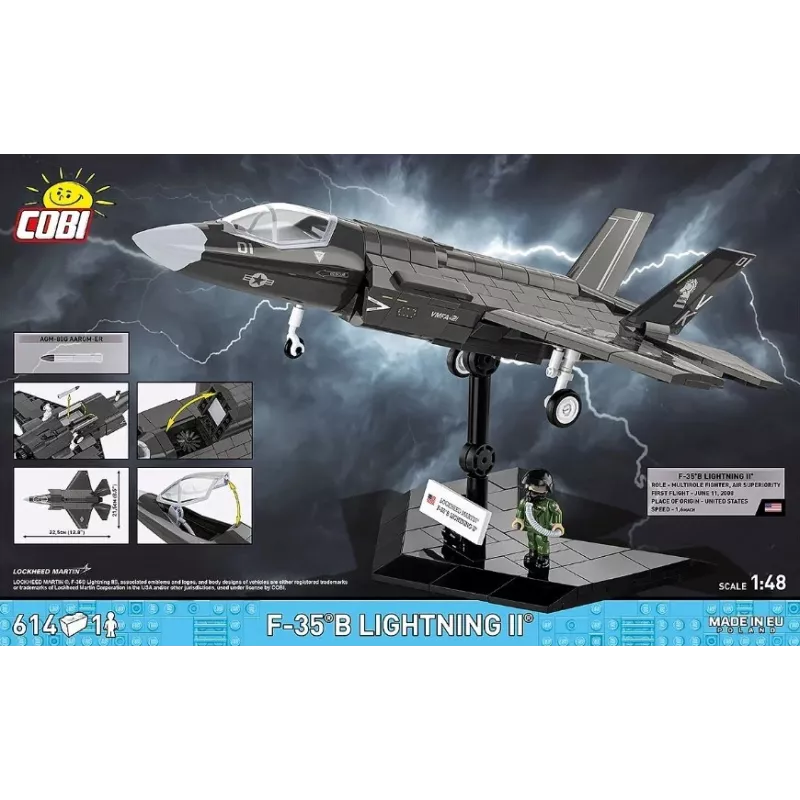 F-35B Lightning II Būvbloķi - 614 gabali