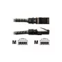 PatchSee PCI6Patch - komutācijas kabelis - RJ-45 (V) uz RJ-45 (V) - 2,7 m - FTP - CAT 6a - ekranēts, bez halogēna (PCI6-F/9)
