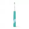 Sonic electric toothbrush Philips 4100 Series HX3689/43 — iebūvēts litija jonu akumulators, 1 rokturis, 1 birstes uzgalis, ikdienas tīrīšanas režīms, tirkīza