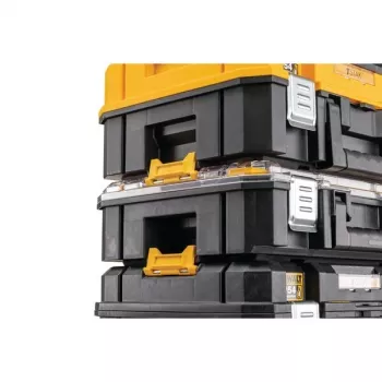 Instrumentu glabāšanas futlāris DeWalt DWST83344-1, ūdensnecaurlaidīgs, dzeltens, 440 × 183 × 332 mm, 2 rokturi, bloķējams