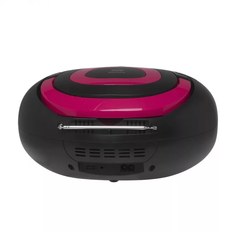 Denver TCL-212BT PINK CD atskaņotājs Pārnēsājams CD atskaņotājs Melns, Rozā