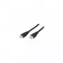 Equip HDMI 1.4 kabelis, 10m, 10 m, HDMI Type A (Standard), HDMI Type A (Standard), Melna
