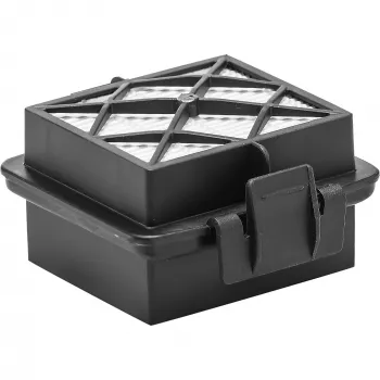 Putekļsūcēja filtrs Karcher 2.863-240.0 cilindriskajiem putekļsūcējiem, 46×85×75 mm, melns/baltss, 1 HEPA filtrs