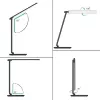 LED galda lampa Aukey LT-T10 12W 3000–6500K — regulējama krāsu temperatūra, melna