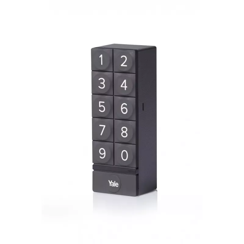 Yale 05/301000/BL ciparu tastatūra Bluetooth melna