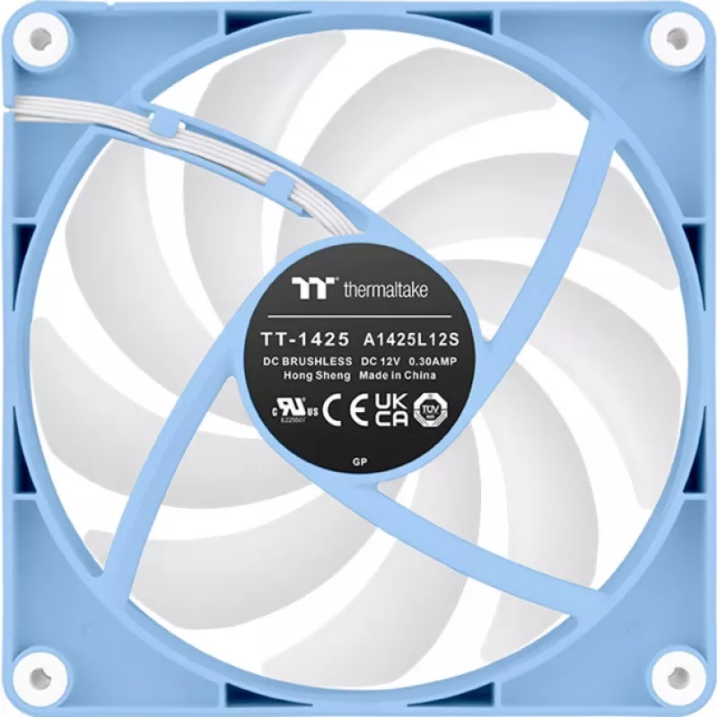 Datora dzesēšanas ventilators THERMALTAKE CT140 Reverse ARGB Sync 140 mm Hydrangea Blue, 2 gab. iepakojumā