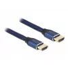 HDMI kabelis DeLOCK īpaši ātrdarbīgs 48 Gbps 8K 60 Hz zils 1 m