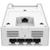 Bezvadu piekļuves punkts TP-LINK EAP775-Wall 9300 Mbit/s, trīsjoslu 2,4/5/6 GHz, 5x RJ-45, PoE, balts