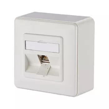 METZ CONNECT BTR IT CONNECT E-DAT Module 8(8) AP - Sienas kārba - RJ-45 - Tīri balts, RAL 9010 (1309110002-E)