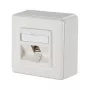 METZ CONNECT BTR IT CONNECT E-DAT Module 8(8) AP - Sienas kārba - RJ-45 - Tīri balts, RAL 9010 (1309110002-E)